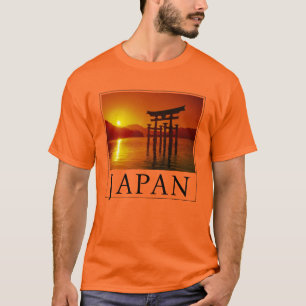Camiseta Portão O-Torii, Santuário Itsukushima Miyajima,