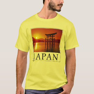 Camiseta Portão O-Torii, Santuário Itsukushima Miyajima,