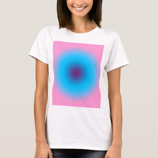 Camiseta Portas De Gradiente Celestial (Frente)