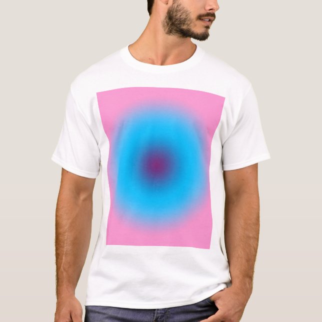 Camiseta Portas De Gradiente Celestial (Frente)