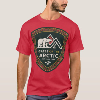Camiseta Portas do Parque Nacional Ártico do Alasca
