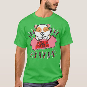 Camiseta Porte Batata Funny Guiné Porco