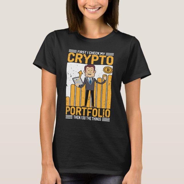 Camiseta Portfólio Cryptocurrency Lifestyle Crypto (Frente)