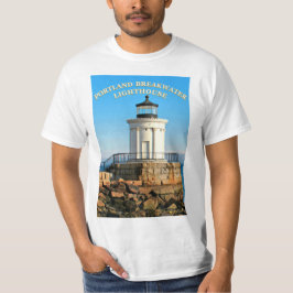 Camiseta Portland Breakwater Lighthouse, Maine T-Shirt