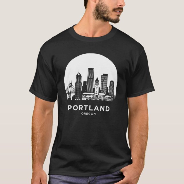 Camiseta Portland Cidade Oregon (Frente)