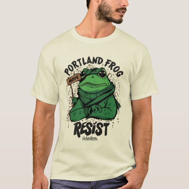 Camiseta Portland Frog (Frente)