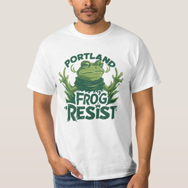 Camiseta Portland Frog (Frente)