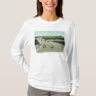 Camiseta Portland, MaineView do monumento de Longfellow