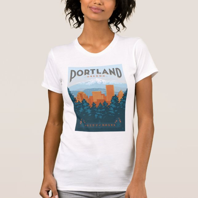 Camiseta Portland, OR (Frente)