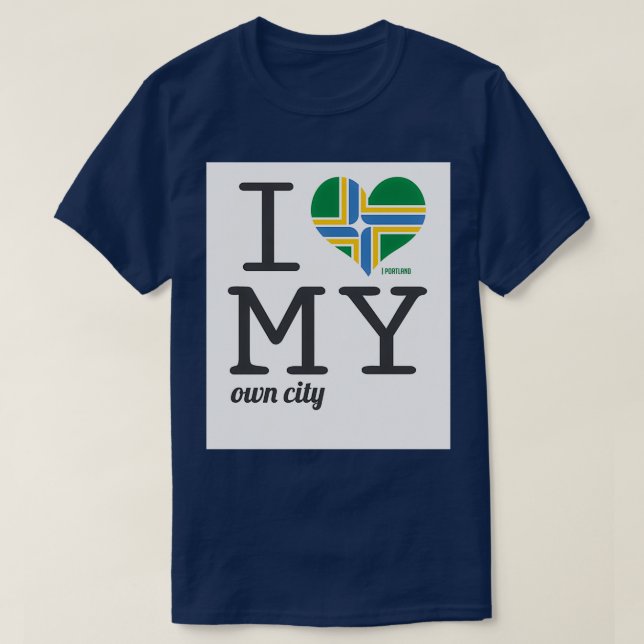 Camiseta Portland Oregon (Frente do Design)