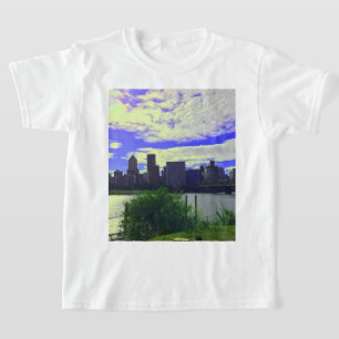 Camiseta Portland, Oregon Skyline nº 2 T-Shirt