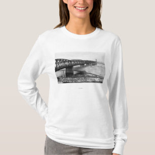 Camiseta Portland, OU ponte de um estado a outro da estrada