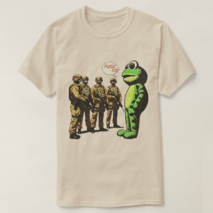 Camiseta Portland Resist Portland Frog fc*k gelo levante-se