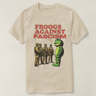 Camiseta Portland Resiste Protesto da Rã de Portland