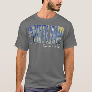 Camiseta Portland Van Gogh Starry Night Art Vincent Van Gog