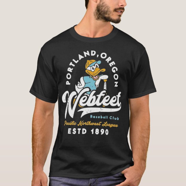 Camiseta Portland Webfoot - Oregon (Frente)