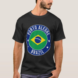 Camiseta Porto Alegre, Brazil City T-Shirt