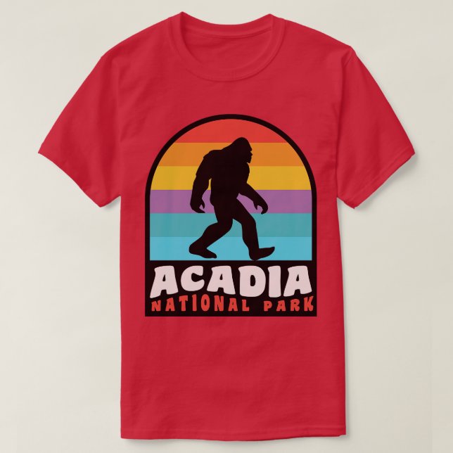 Camiseta Porto Bar do Parque Nacional Acadia (Frente do Design)