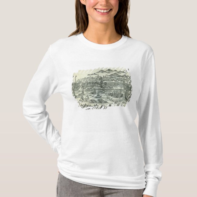 Camiseta Porto da cidade do cantão (Frente)