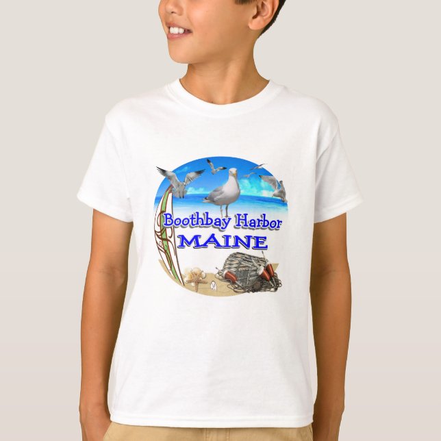 Camiseta Porto de Boothbay (Frente)
