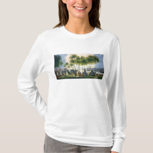 Camiseta Porto de Hanarourou nas ilhas de sanduíche