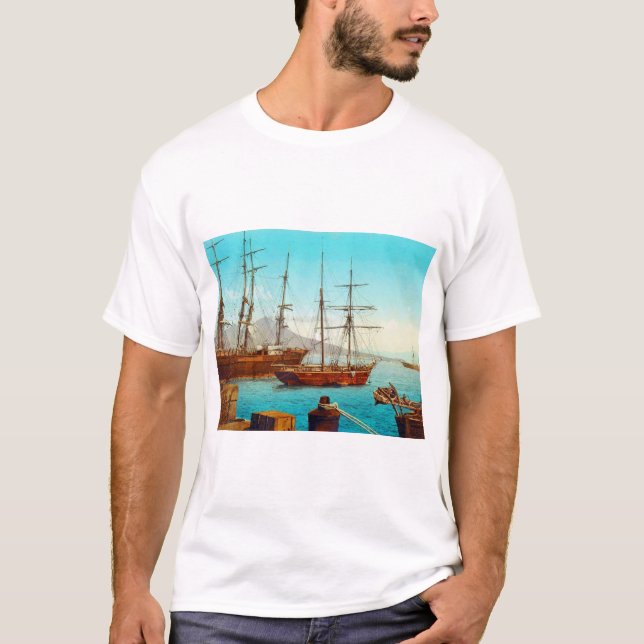 Camiseta Porto de Nápoles Itália 1800 (Frente)