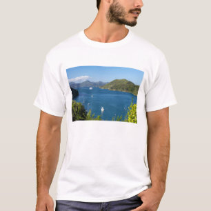 Camiseta Porto de Picton, Marlborough Sounds, Sul