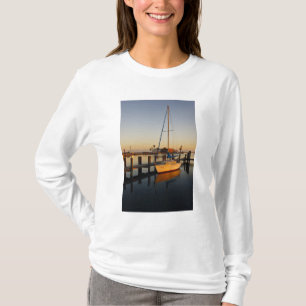 Camiseta Porto de Rockport, Texas ao pôr do sol