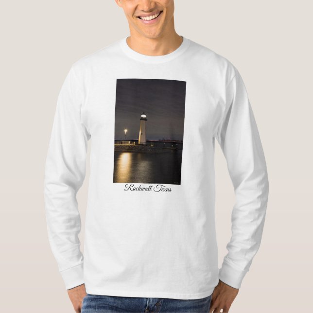 Camiseta Porto de Rockwall para farol (Frente)