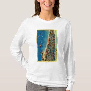Camiseta Porto do iate, os Palisades, e Santa Monica