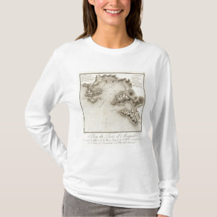 Camiseta Porto do mapa de Acapulco