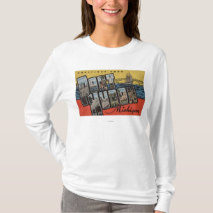Camiseta Porto Huron, Michigan - grandes cenas da letra