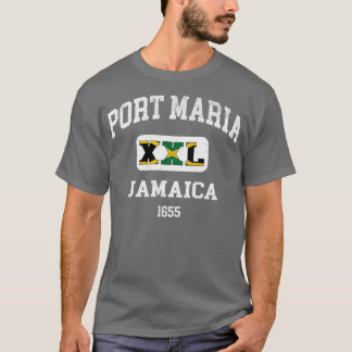 Camiseta Porto Maria Jamaica XXL design atlético 1