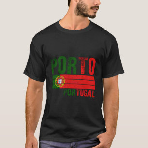 Camiseta Porto Portugal Bandeira Portugal S