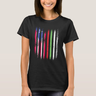 Camiseta Porto Rico Bandeira Bulgária Cultivou Bandeiras do