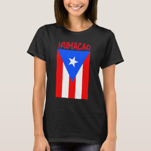 Camiseta Porto Rico Bandeira do Porto Rico Humacao