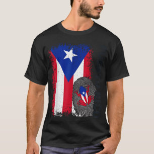 Camiseta Porto Rico Bandeira Herança Hispânica Boricua Port