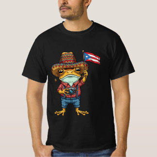 Camiseta Porto Rico Bandeira Herança Hispânica Mês Boricua
