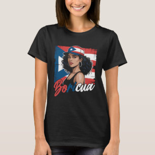 Camiseta Porto Rico Bandeira Porto Rico Orgulho Boricua P
