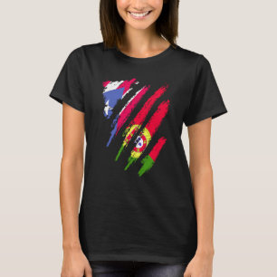 Camiseta Porto Rico Bandeira Portugal Cultivou Ruas do País