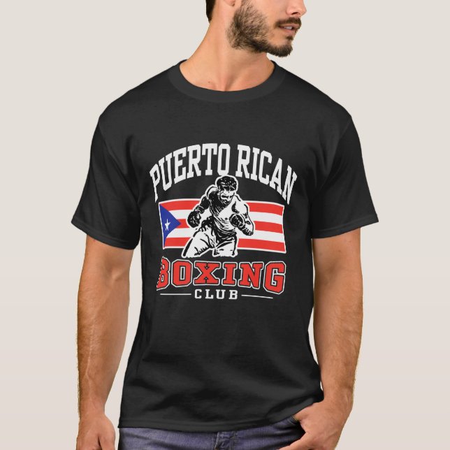 Camiseta Porto Rico Boxing (Frente)