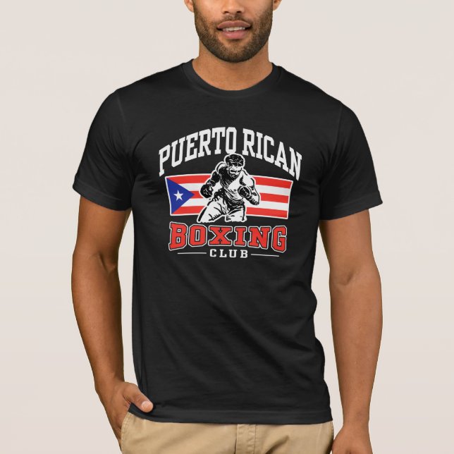 Camiseta Porto Rico Boxing (Frente)