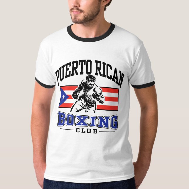 Camiseta Porto Rico Boxing (Frente)