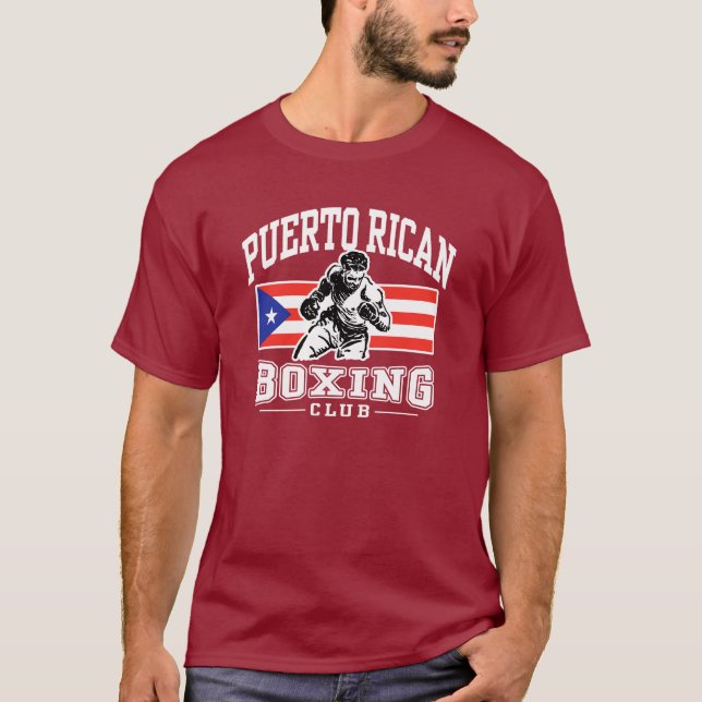 Camiseta Porto Rico Boxing (Frente)