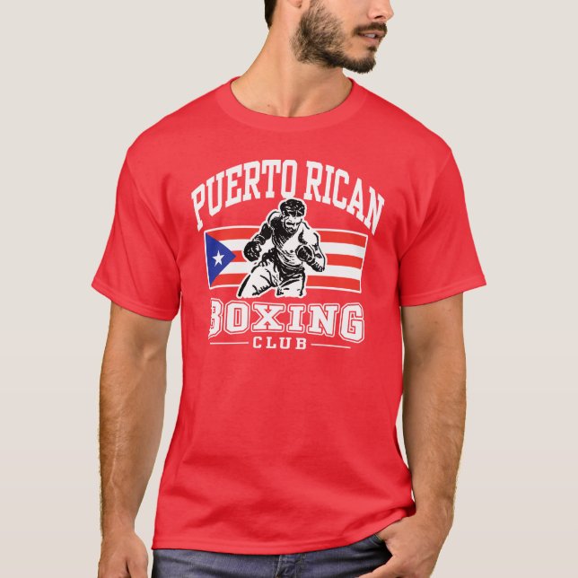 Camiseta Porto Rico Boxing (Frente)