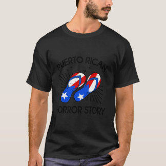 Camiseta Porto Rico Chancla Piada Espanhola porto-riquenha