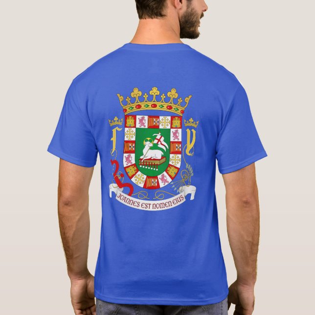 Camiseta Porto Rico COA T-Shirt (Verso)