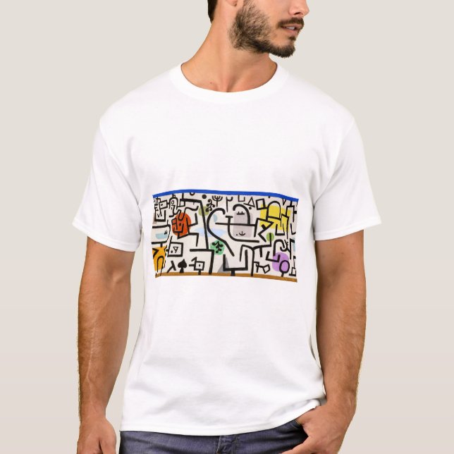 Camiseta Porto rico de Paul Klee (Frente)