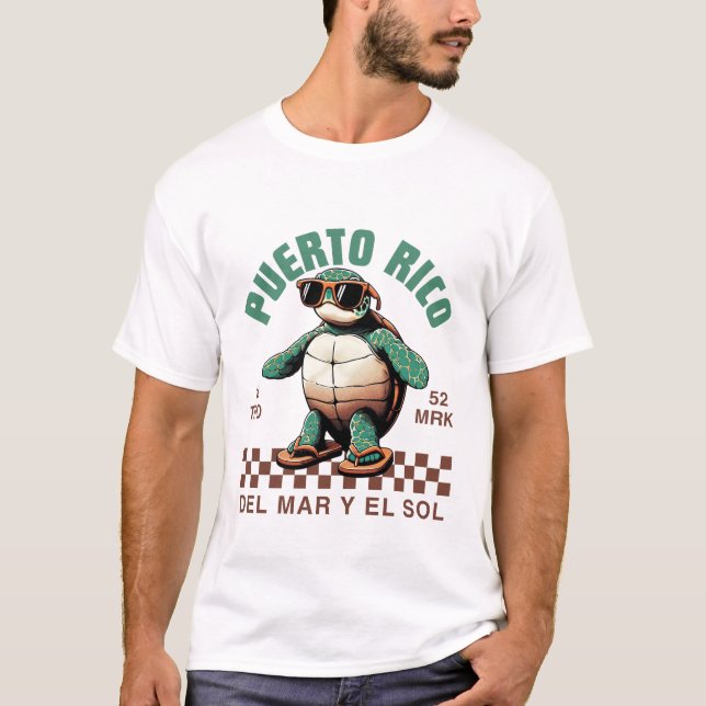 Camiseta Porto Rico do sol (Frente)