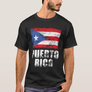 Camiseta Porto Rico Flag Boricua